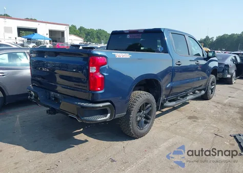 2020 Chevrolet Silverado 4Wd Short Bed Custom Trail Boss z USA, uszkodzony, nr VIN 1GCPYCEF9LZ163221